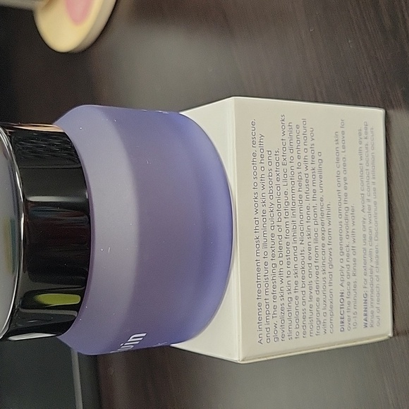 elvis+elvin Lilac Facial Mask 50ml Jar New In Box - Picture 3 of 5